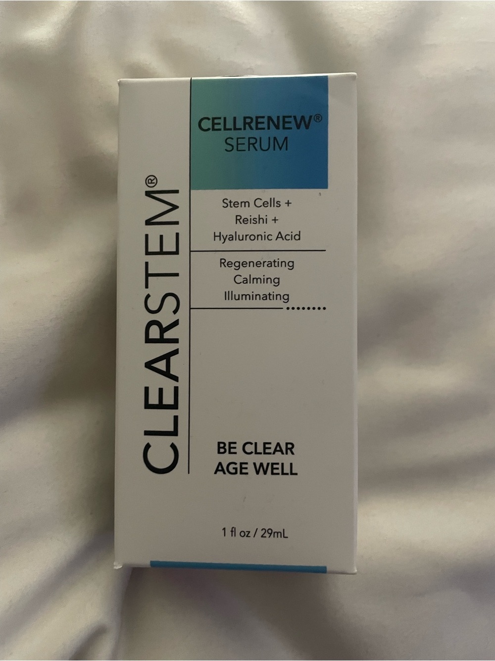 Clearstem Cellrenew Serum — White and Blue Regenerating Facial Serum
